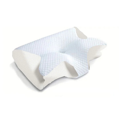 Revolutionize Your Sleep Experience with Our 2-in-1 Ergonomic Memory Foam Cervical Pillow for Ultimate Neck Pain Relief!